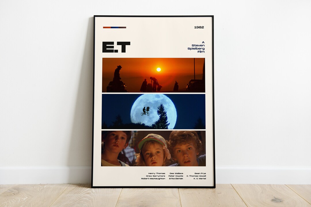 P&oacute;ster De "E.T. El Extraterrestre