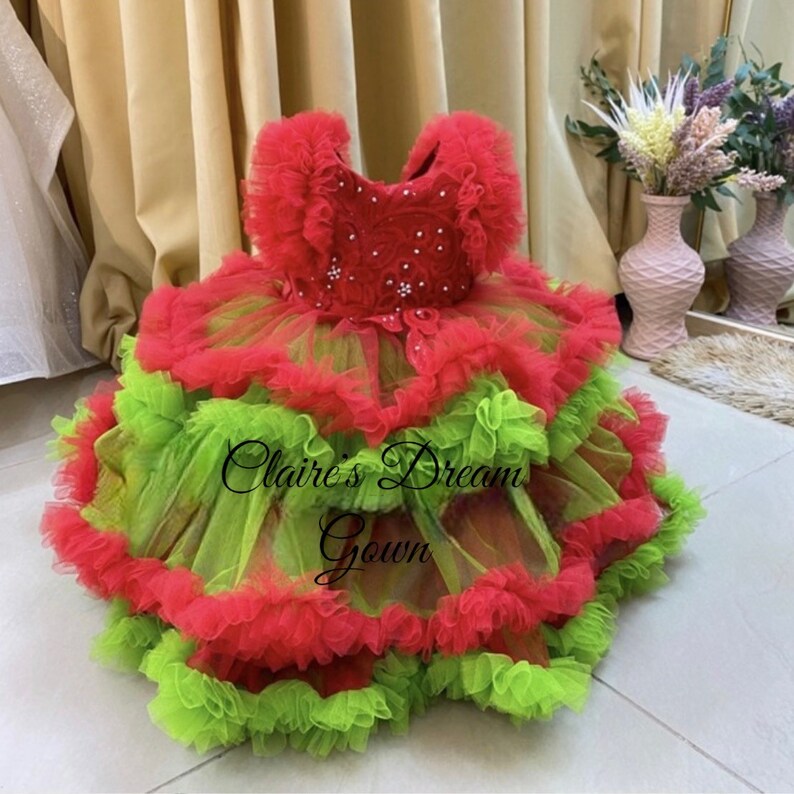 Birthday Gown Dress Kids Dress Birthday Etsy