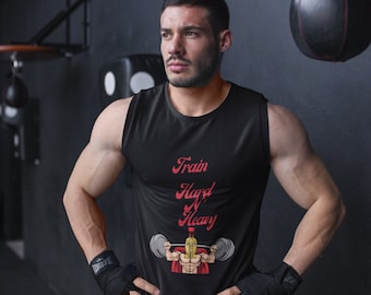 Train Hard N' Heavy Unisex Jersey Tank