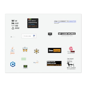 Programming stickers
