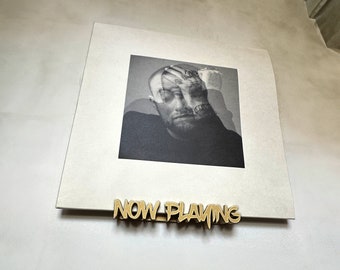 Vinyl Record Display "Now Playing"
