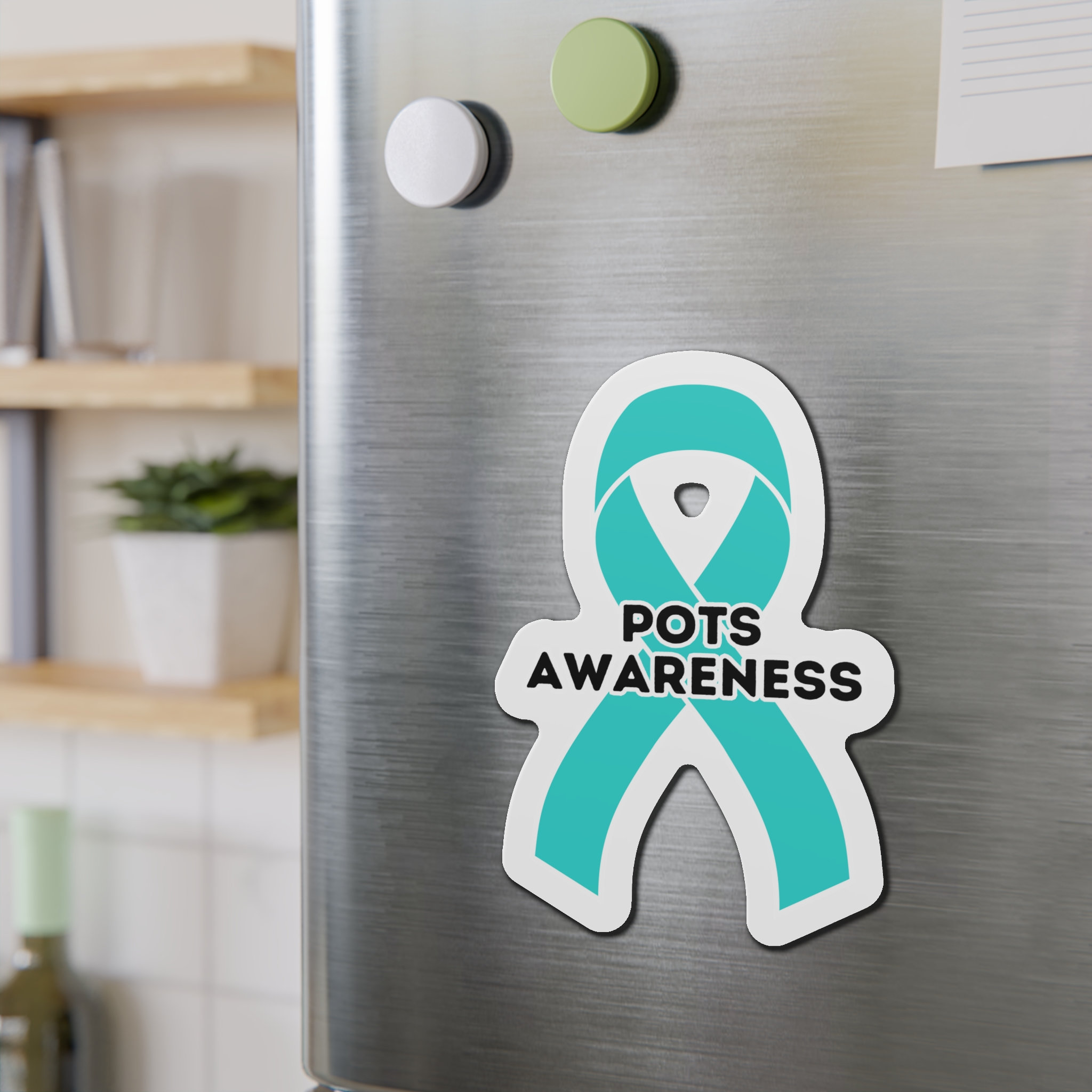 Pots Awareness Month Ribbon