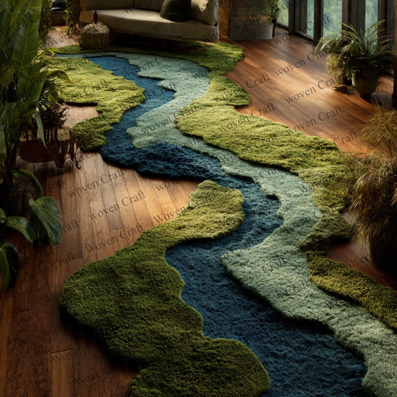 Moss Rug - Etsy