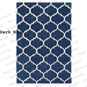 Modern handgetuft wollen vloerkleed voor thuis, woonkamer, slaapkamer, logeerkamer.....