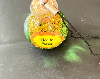 Health Potion Keychain