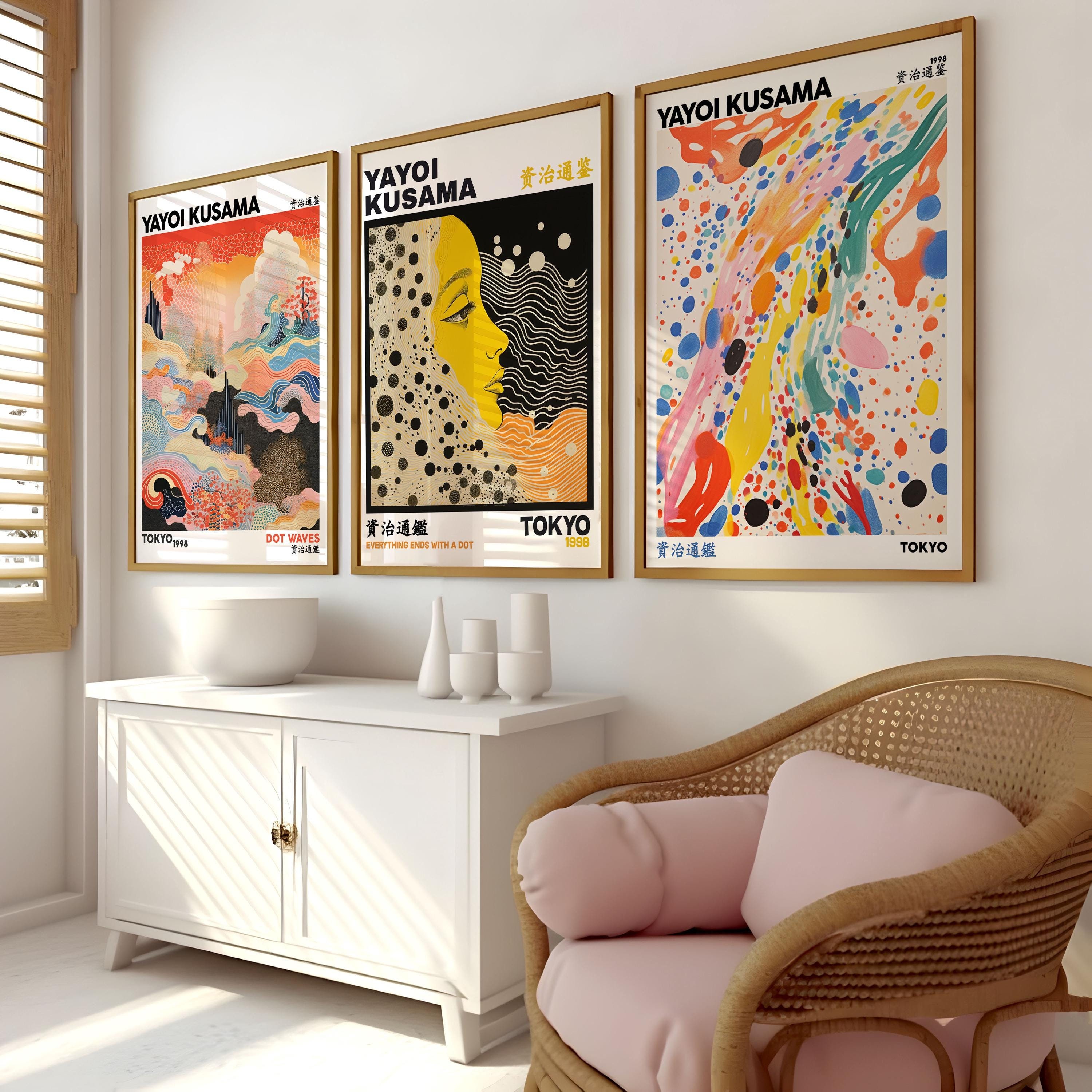 Yayoi Kusama Poster - Abstract Yayoi Kusama Print as