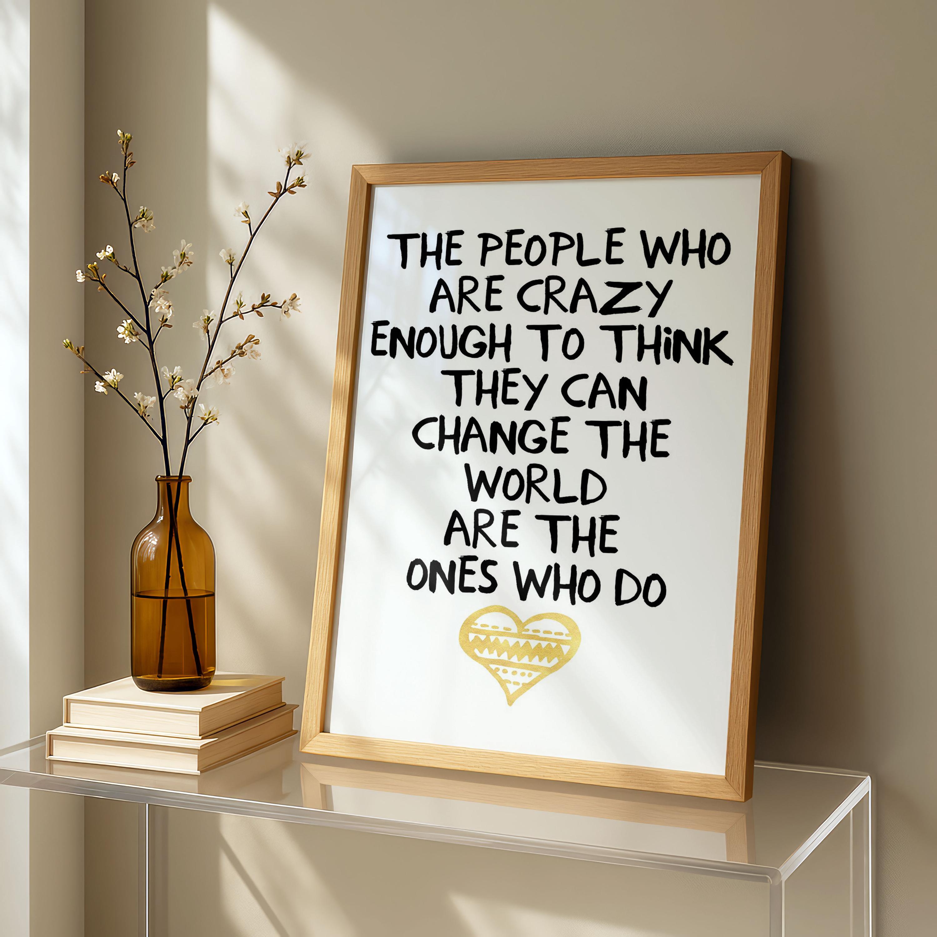 Motivational Quote Poster – Minimalist Office Wall Art - Etsy