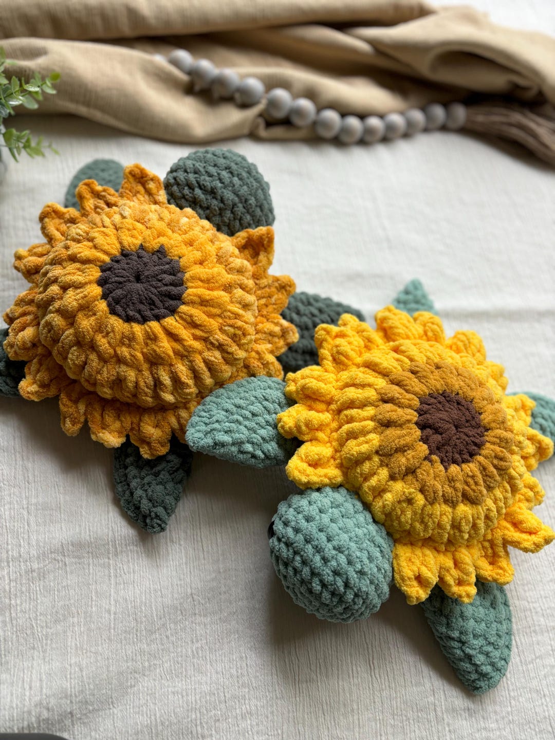 Tilly Sunflower Turtle Crochet Pattern | Amigurumi PDF - Etsy