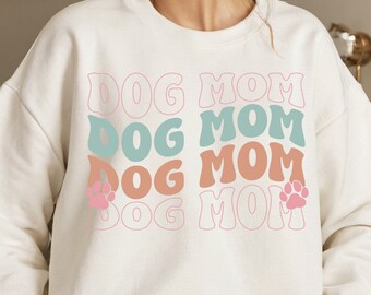 Dog mom png, cute gift for dog moms, dog lover gift, Dog Lover shirt Png, dog mama png,  Groovy Mama Png, dog mom shirt Cute dog png dog png