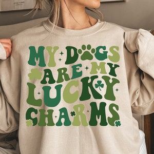 my dogs are my lucky charms, Dog mom png, Present for dog moms, Dog St patricks png, Lucky Dog Mom Png lucky and dog png st patricks day png