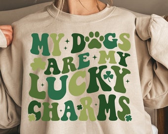 my dogs are my lucky charms, Dog mom png, Present for dog moms, Dog St patricks png, Lucky Dog Mom Png lucky and dog png st patricks day png