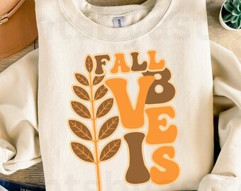 Fall vibes png, retro fall png, Autumn Png, Retro Halloween Png, Thanksgiving Png, Fall T Shirt Sublimation, pumpkin png, boho fall png