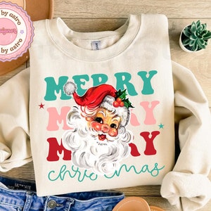 Christmas png, merry christmas shirt design, retro christmas png, Santa Claus Png, Christmas Sublimation Designs, pink christmas png