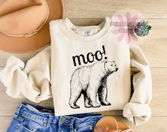 Funny bear shirt design, moo png, Mental Health png, gift for bear lovers, funny bear png, sarcastic png, funny quotes png funny PNG, Trendy