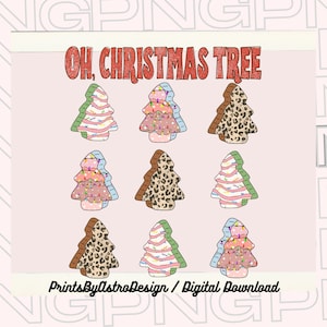 oh christmas tree png,  Christmas Tree Cake svg, Cut Files Cricut, Silhouette, Christmas Present, Little Debbie Cake Png, Cute Christmas Png