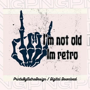 Retro skelet png, schedelkunst, skeletkunst, prachtige png, instant download, sublimatie, retro gelukkig skelet, volwassen humor png, grappige png