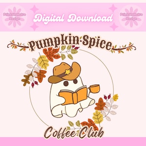 Pumpkin Spice coffee club png, trendy fall design,Pumpkin spice png,Fall design,Coquette, thanksgiving png, pumpkin spice png, Aesthetic png