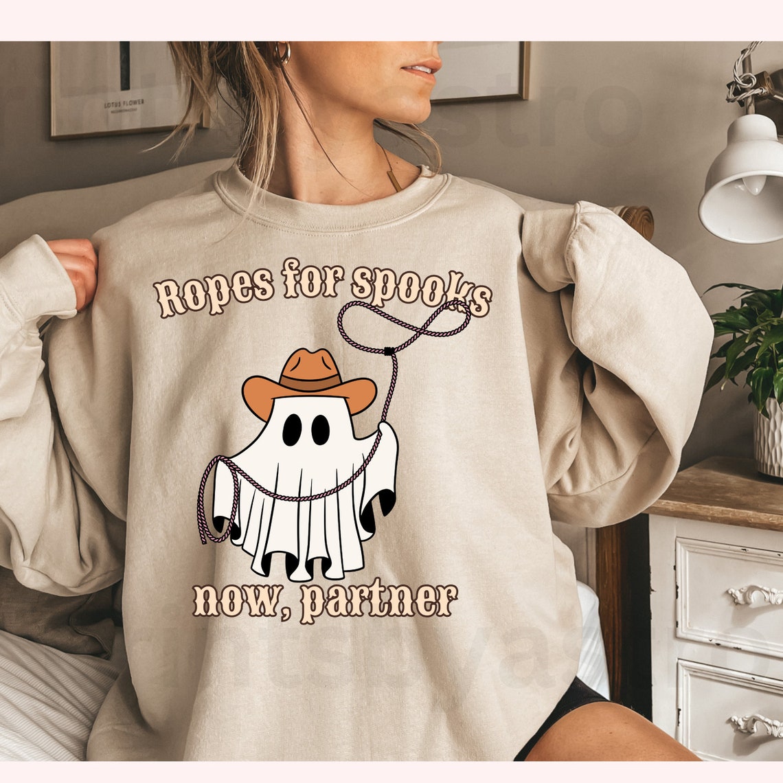 Cute Ghost Png, Funny Cowboy Ghost Shirt Design, Halloween Png ...