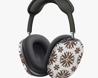 ブラウン AirPods Max カバー – スナップオン式ハードシェルイヤー