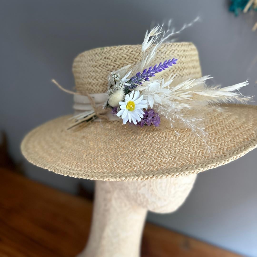 Pampas Fascinator - Etsy display picture 1