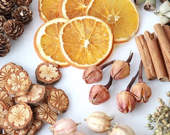 Natural Dried Fruit Mix: DIY Candle & Home Bar Garnish