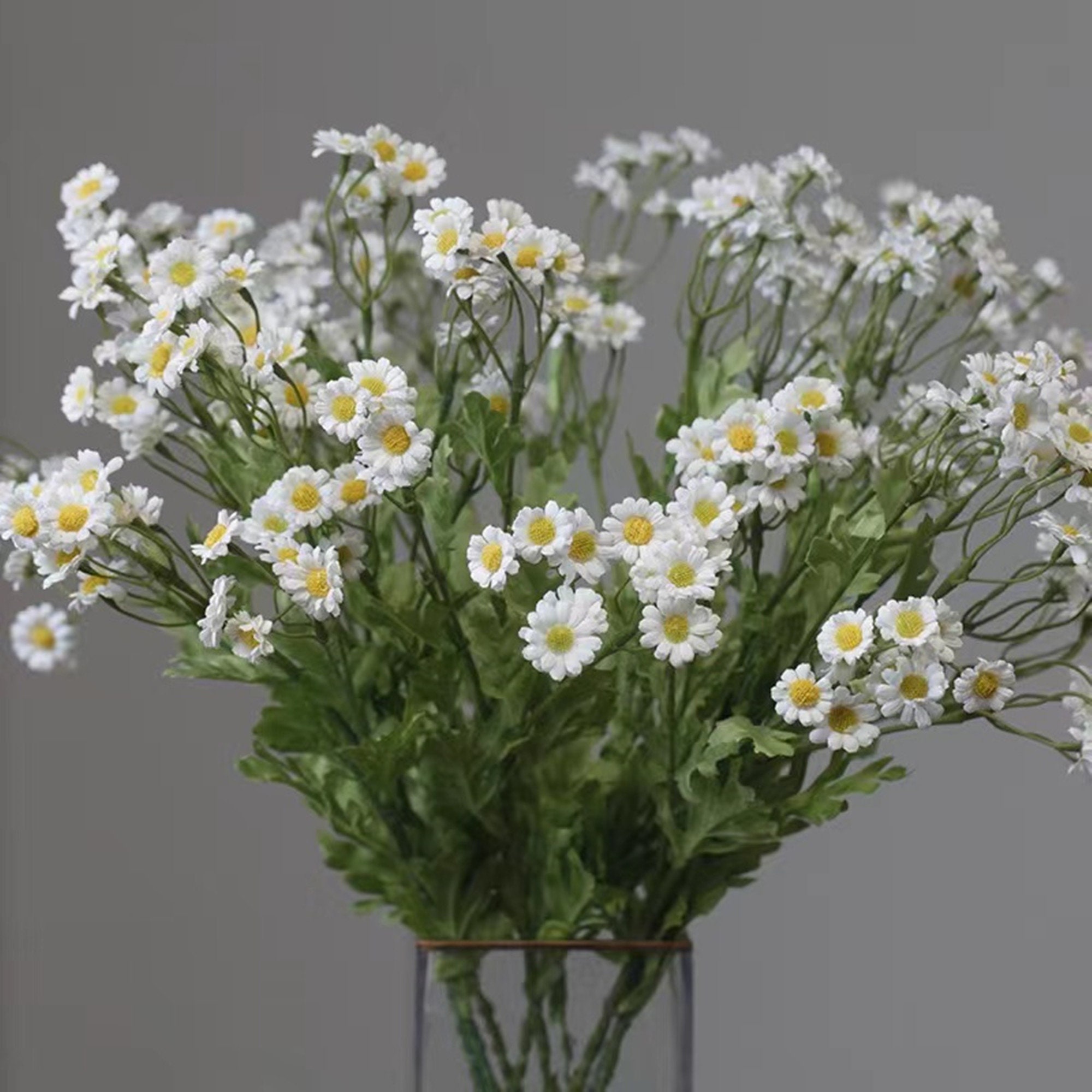 30 Chamomile/silk Artificial Flowers/household Items/wedding ...