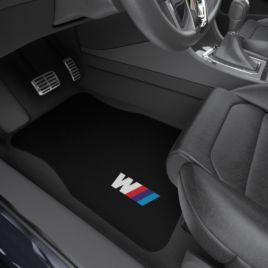 M Logo Car Mats Upgrade Your Ride With BMW M Logo Car Floor Etsy