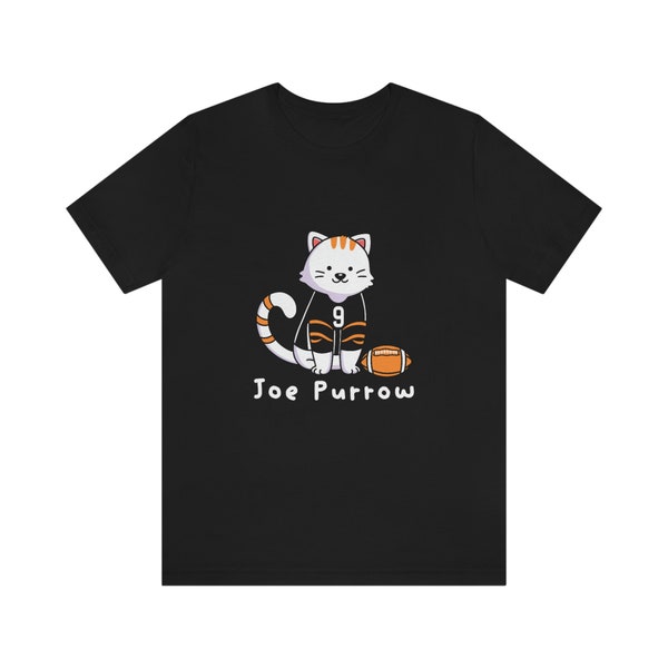 Joe Burrow Shirt, Cincinnati Bengals Tee, Football Gift, Gift for Her, Gift for Him, Cincinnati Bengals Fan, Short Sleeve Tee