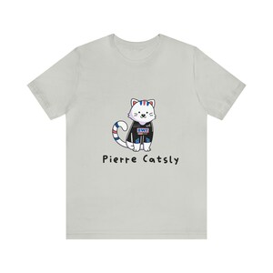 Pierre Gasly Shirt, Formula 1 Tee, Cat Shirt, Formula 1 Gift, Gift for Her, Gift for Him, Pierre Gasly Fan, Shirt