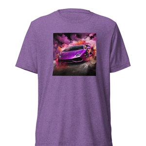 Lamborghini Huracan Digital Art T-Shirt, Unisex T-Shirt, Car Guy Gift, Lambo Gift, Lamborghini Tee, Cars, Car Enthusiast