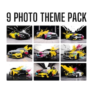 BMW M3 M4 Inspired Digital Art Photo, Car Poster, Automotive Wall Decor, Car Enthusiast Decor, Unique Car Guy Gift, BMW Art