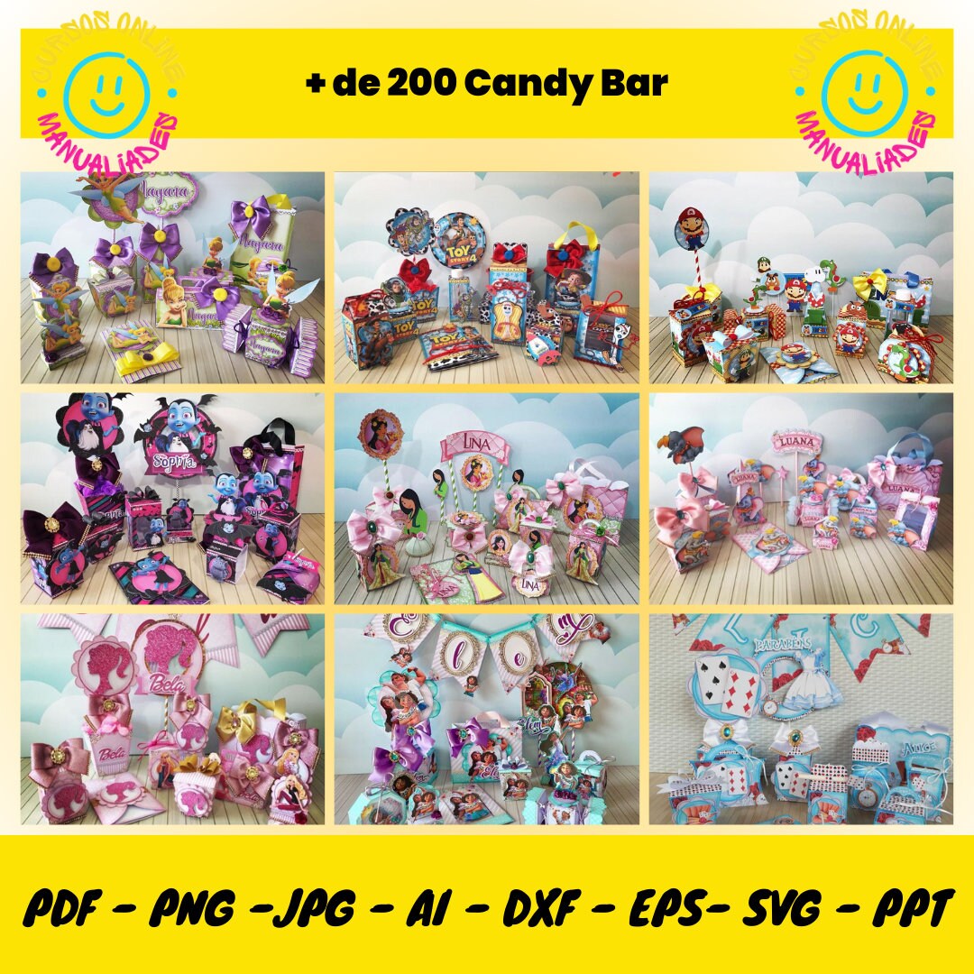 Candy Bar Pack - Etsy