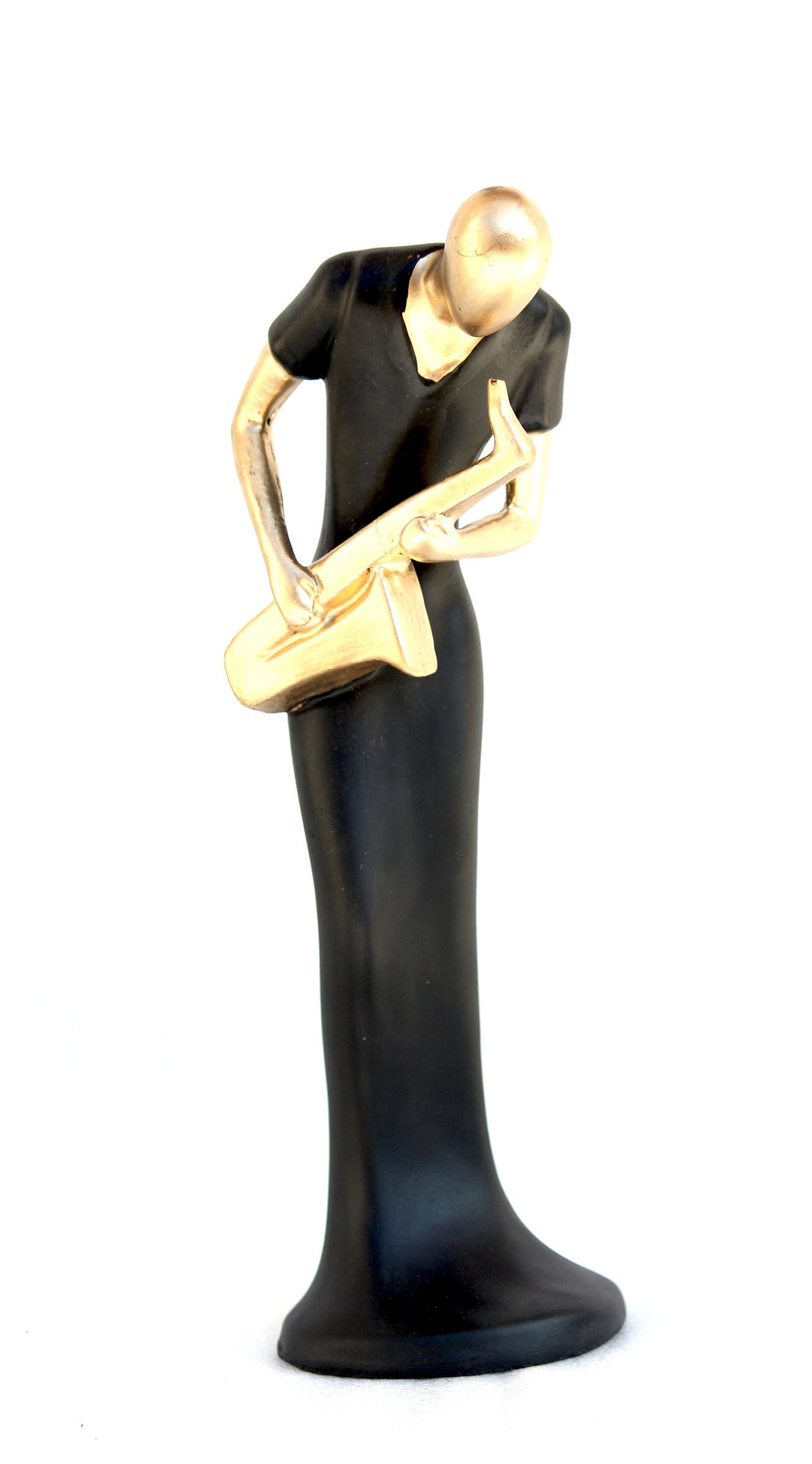 Handcrafedhuman Playing Musical Statue for Home Decor Etsy