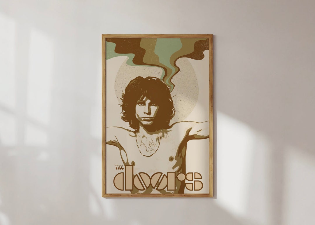 The Doors Poster, Poster Art Print, the Doors Wall Art, Jim Morrison Art, the Doors Print, Jim