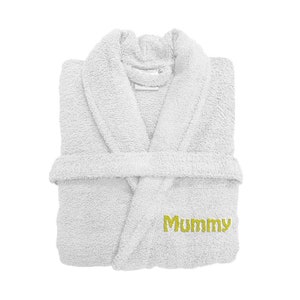 Ladies Egyptian Cotton Towelling Dressing Gown - Etsy UK