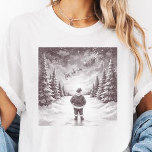 Vintage Santa Christmas Shirt, Retro Christmas Tee, Christmas Holiday Shirt, Santa T-Shirt, Funny Christmas T-Shirt, Funny Christmas Gift