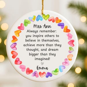Personalised Keepsakes, Thank you Teacher, Teacher Gifts, End of Year, Retirement Gift, Teacher Appreciation Gift, Teacher Christmas Gift