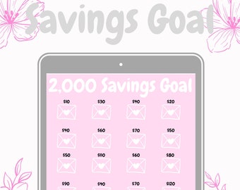 Afdrukbare spaartracker