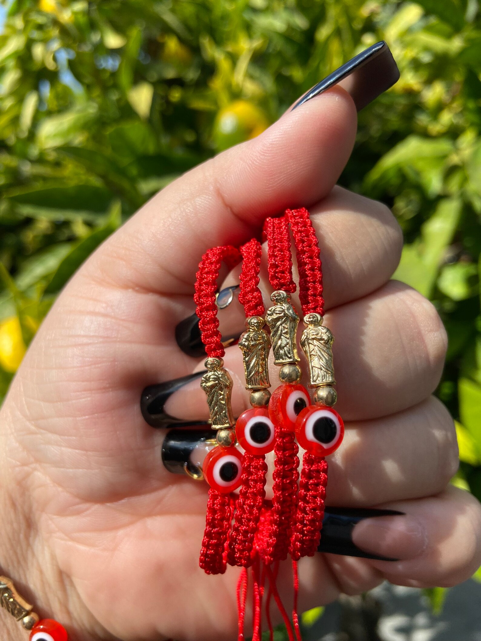 Pulsera De Pareja De Hilo Rojo Del Dtino, Regalos De Aniversario