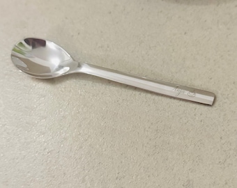 Cucchiaino da caffè espresso WMV personalizzato con incisione: regalo per matrimonio, compleanno, San Valentino, anniversario