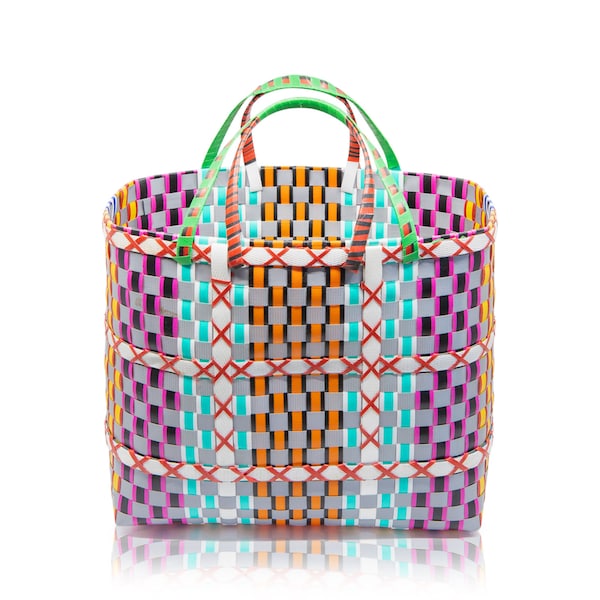 Mingalaba Caba Market Basket - Lucky Dip Woven Shopping bag
