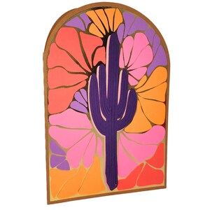 Desert Saguaro Glow Greeting Card Digital Download SVG, PNG, JPEG, Studio3 Cricut Silhouette Siser Cut File