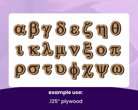 Greek Alphabet Lowercase Copy Paste