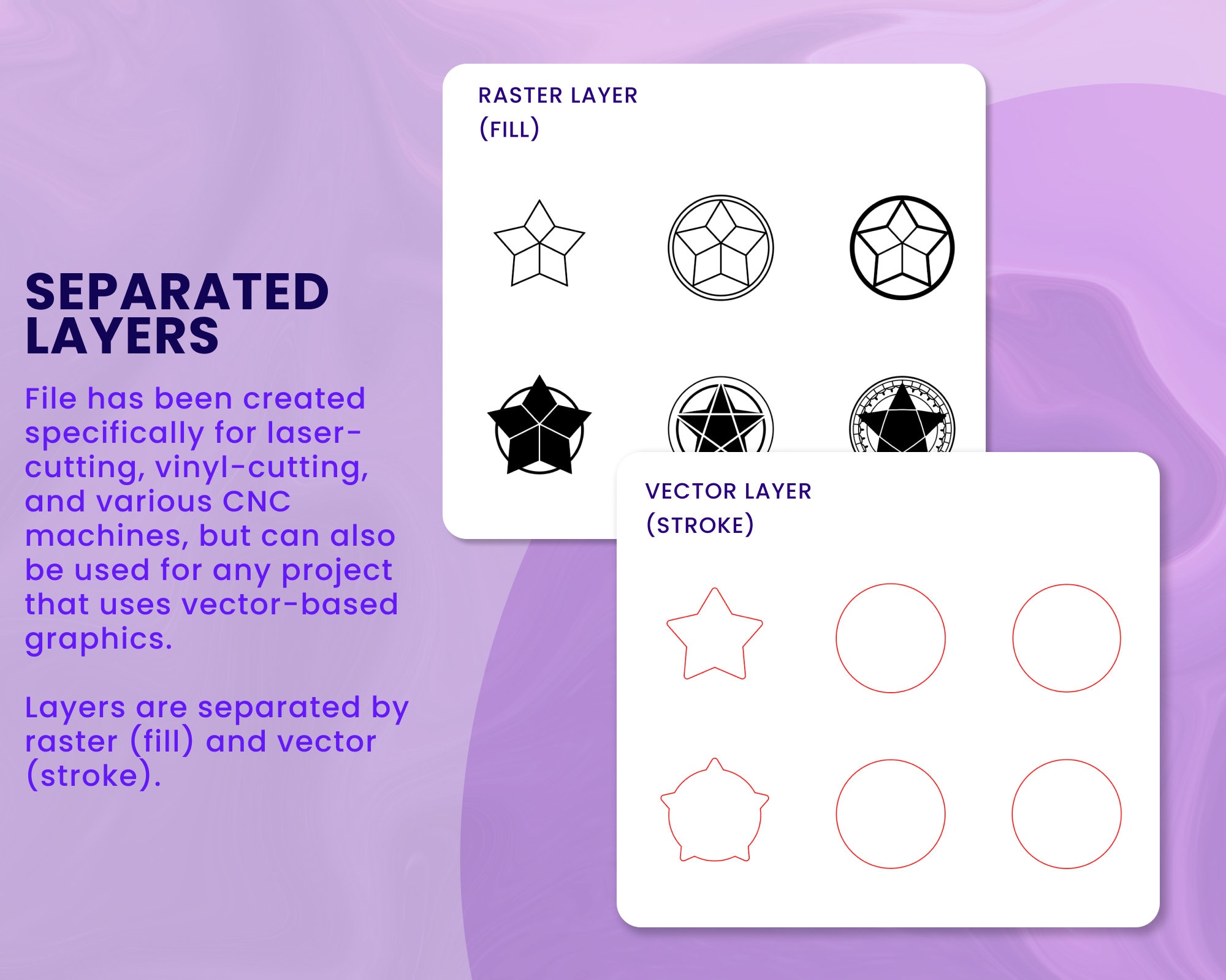 Parol Making Vector Monochrome Parols SVG Bundle of 6 With Raster and Vector Layers for ...