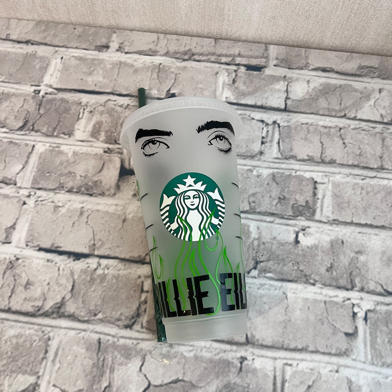 Starbucks Cup UK | Billie Eilish starbucks cup, Billie Eilish cup, Billie Eilish gift, Personalised starbucks cup, Personalised gift bild 7