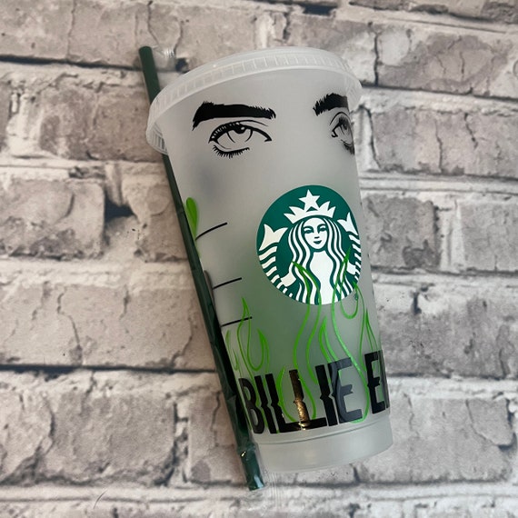 Starbucks Cup UK | Billie Eilish starbucks cup, Billie Eilish cup, Billie Eilish gift, Personalised starbucks cup, Personalised gift