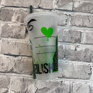 Starbucks Cup UK | Billie Eilish starbucks cup, Billie Eilish cup, Billie Eilish gift, Personalised starbucks cup, Personalised gift bild 6
