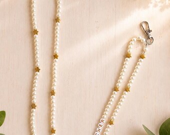 Personalised Beaded Lanyard Chain | Best Teacher Gift - End of School