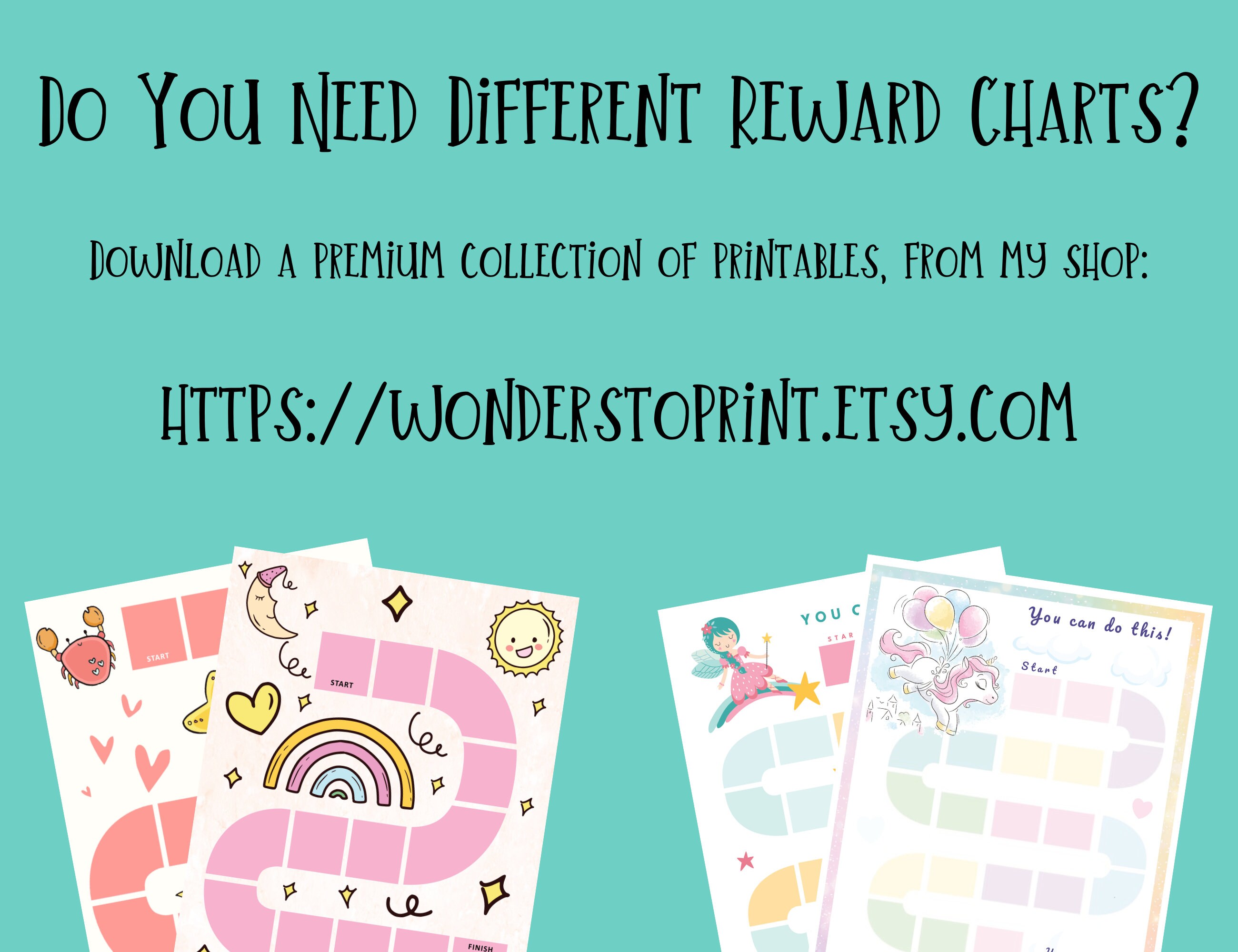 Under the Sea Reward Chart for Kids, Printable Ocean Behavior Chart ...