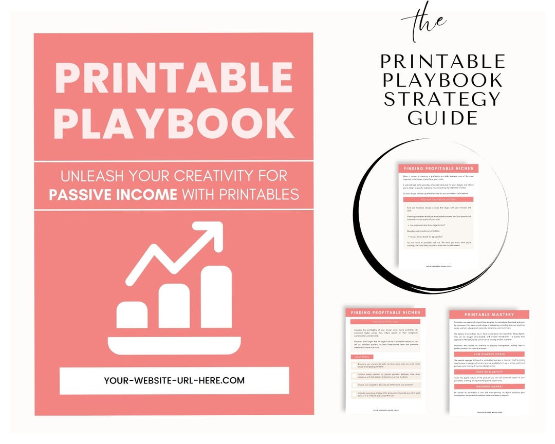 Printable Playbook Strategy Guide | Finding Profitable Niches ...